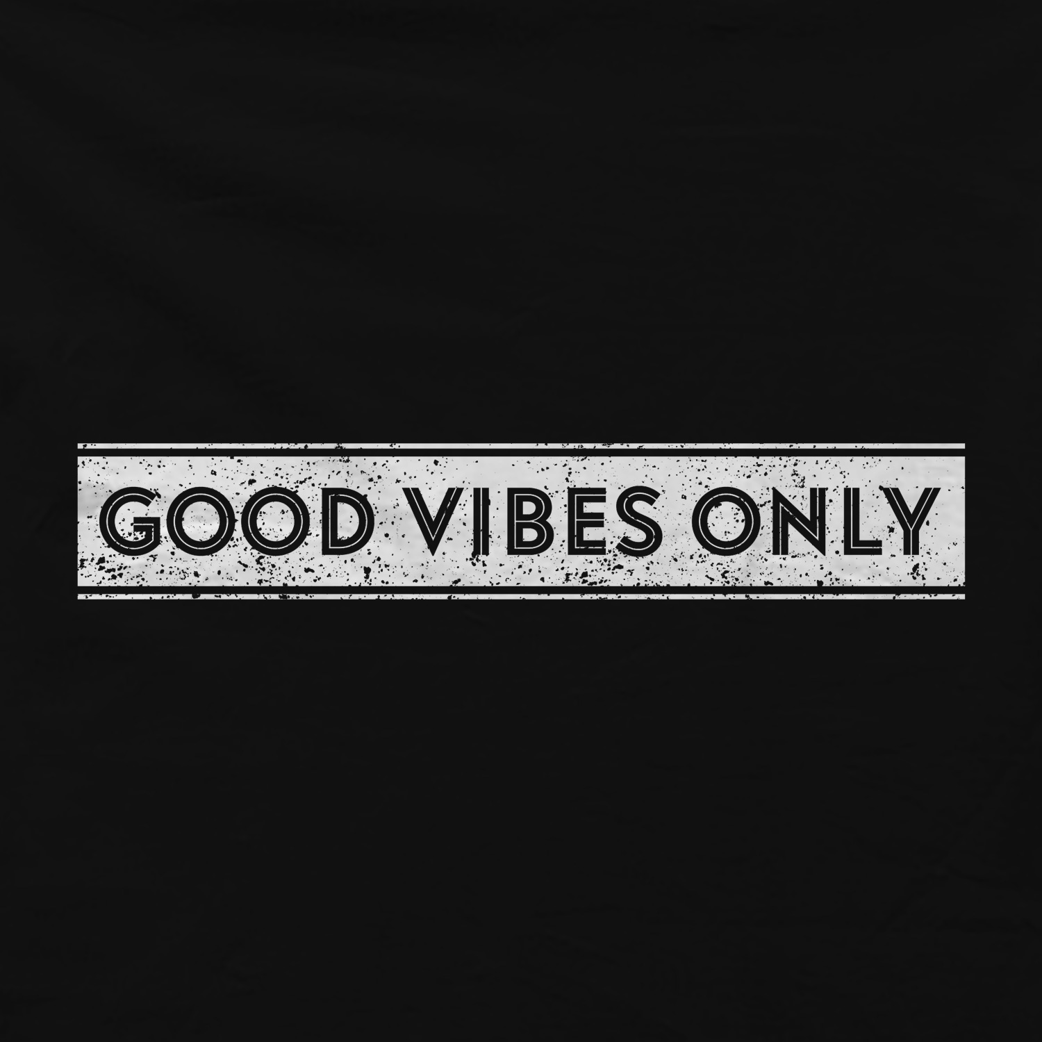 Good Vibes Only San Francisco Tee Adult M / Black